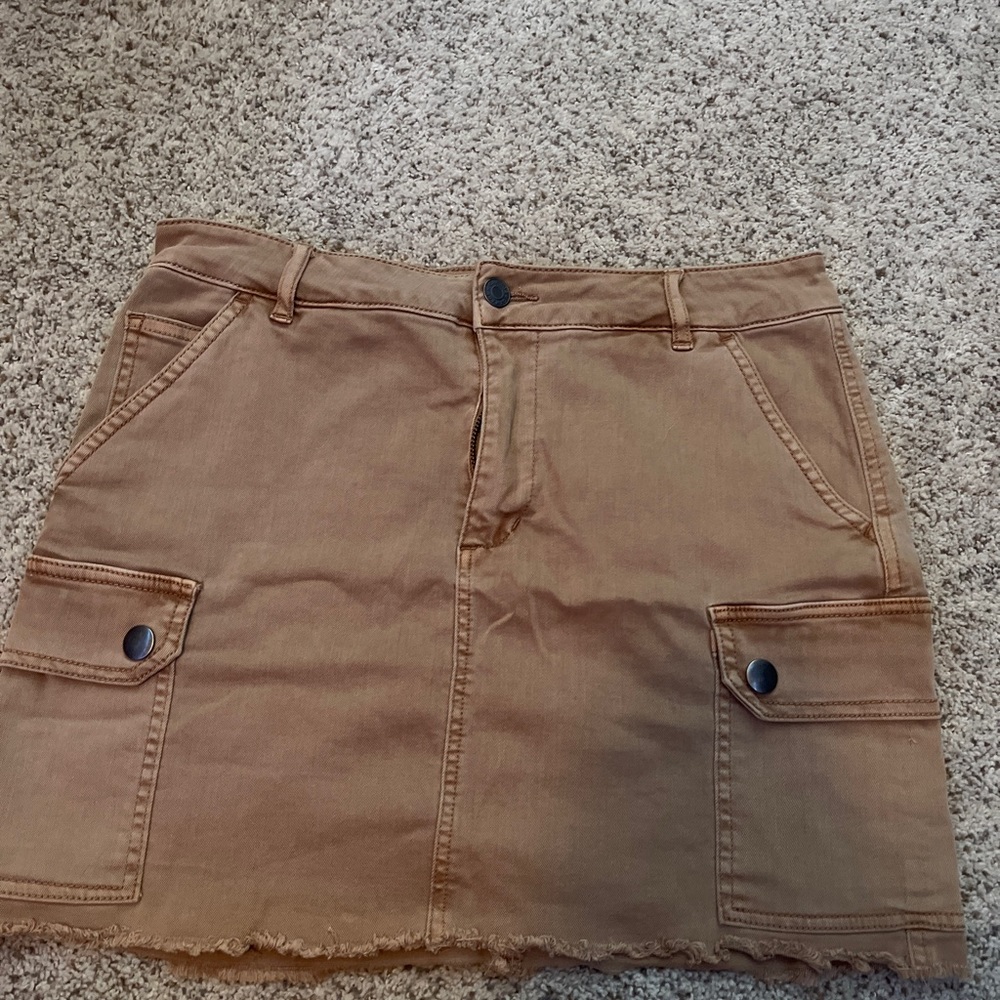 Garage Tan Skirt